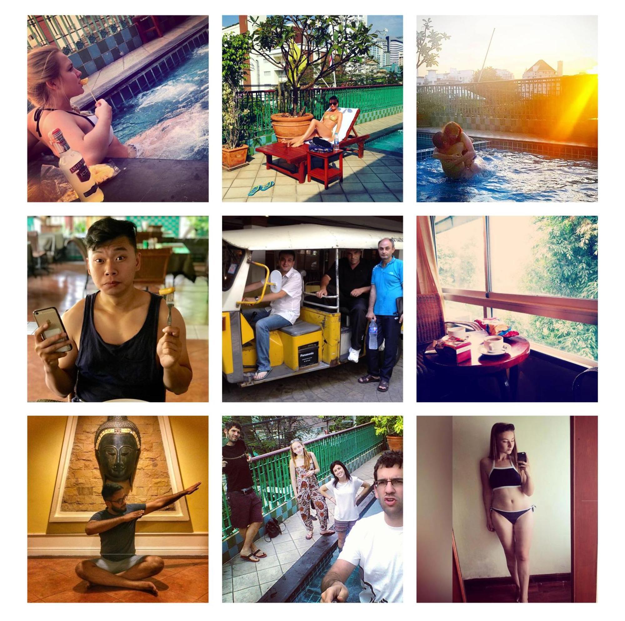 Nana Family Hotel Bangkok Bagian luar foto